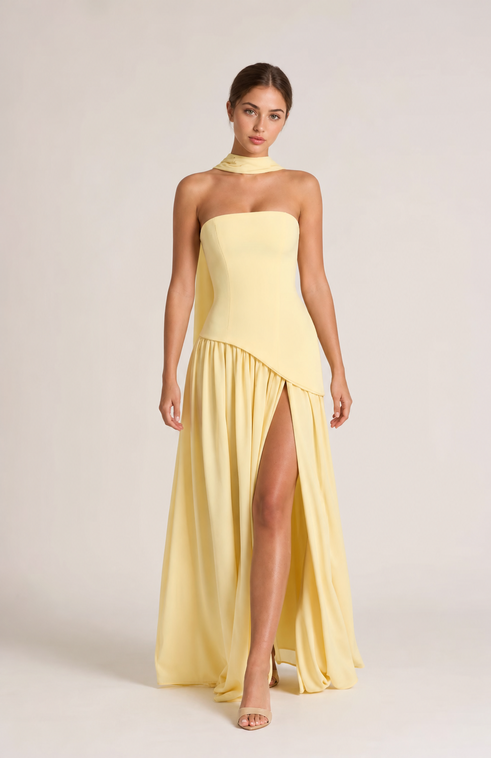 JULIA vestido amarelo — imagem principal