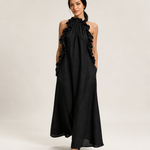 LUA vestido preto, imagem principal de corpo inteiro