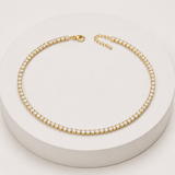 REVIERE colar dourado — vista completa