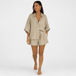 SOFIA bege — vista frontal
