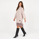 YOLANDE conjunto rosa — vista lateral