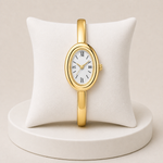 Relógio MARIA dourado e branco — imagem principal