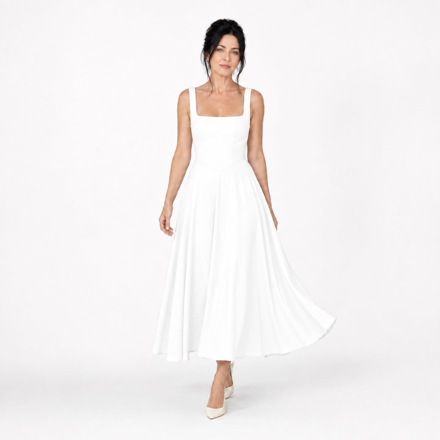 SCARLETT vestido branco