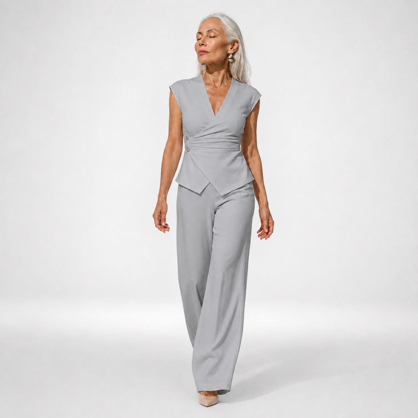 PALMIRA conjunto cinza