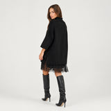 YOLANDE conjunto preto — vista traseira