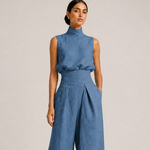 AIDA conjunto azul - detalhe