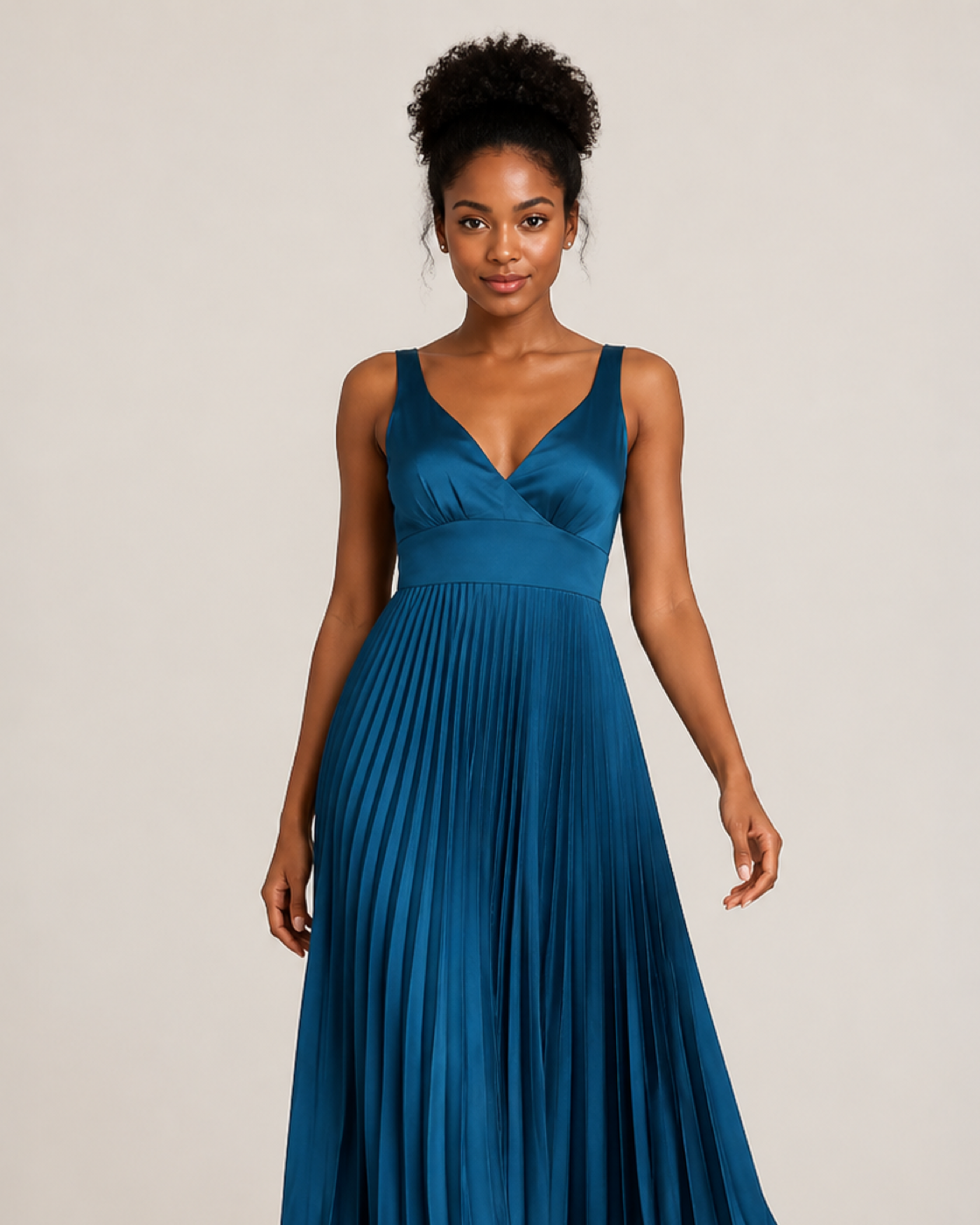 ABY vestido azul - detalhe