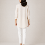 ADELE blusa apricot - vista traseira