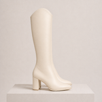 Botas ADELE bege — vista lateral