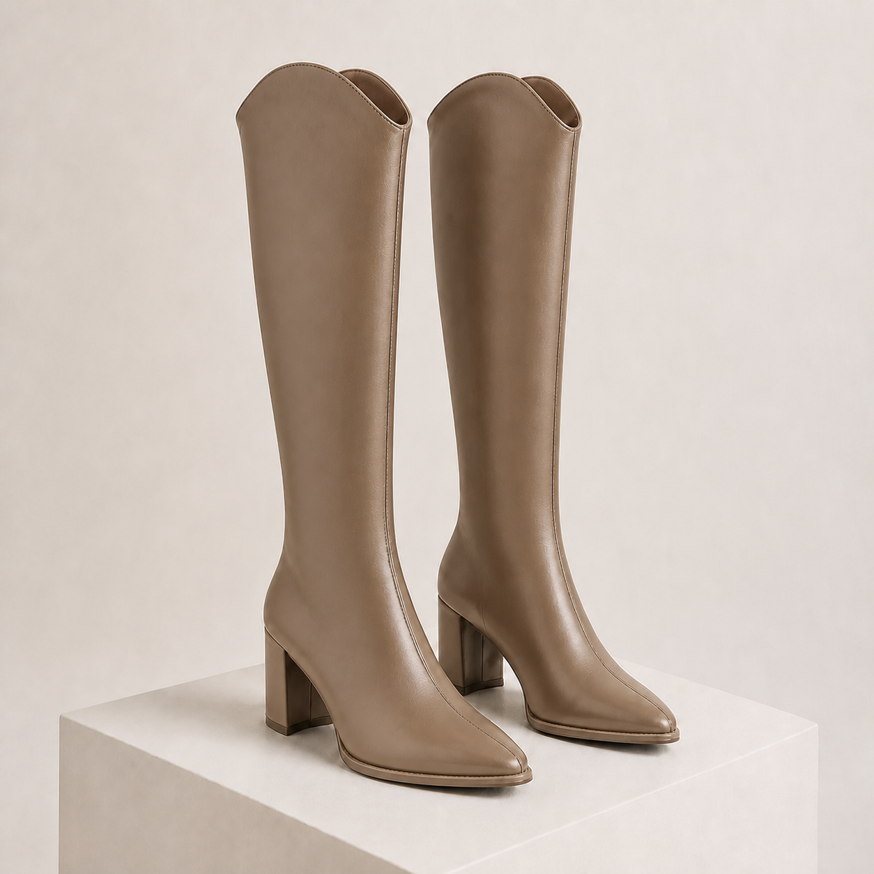 Botas ADELE mocha — vista principal