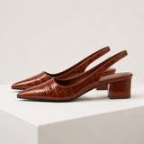 Sapatos ADELINA castanhos — vista lateral
