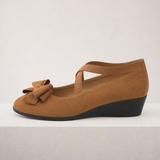 Sapatos AGNES camel — vista lateral