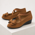 Sapatos AGNES camel — vista principal