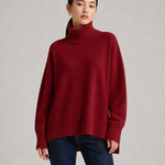 AMELIE vermelho bordeaux — vista aproximada