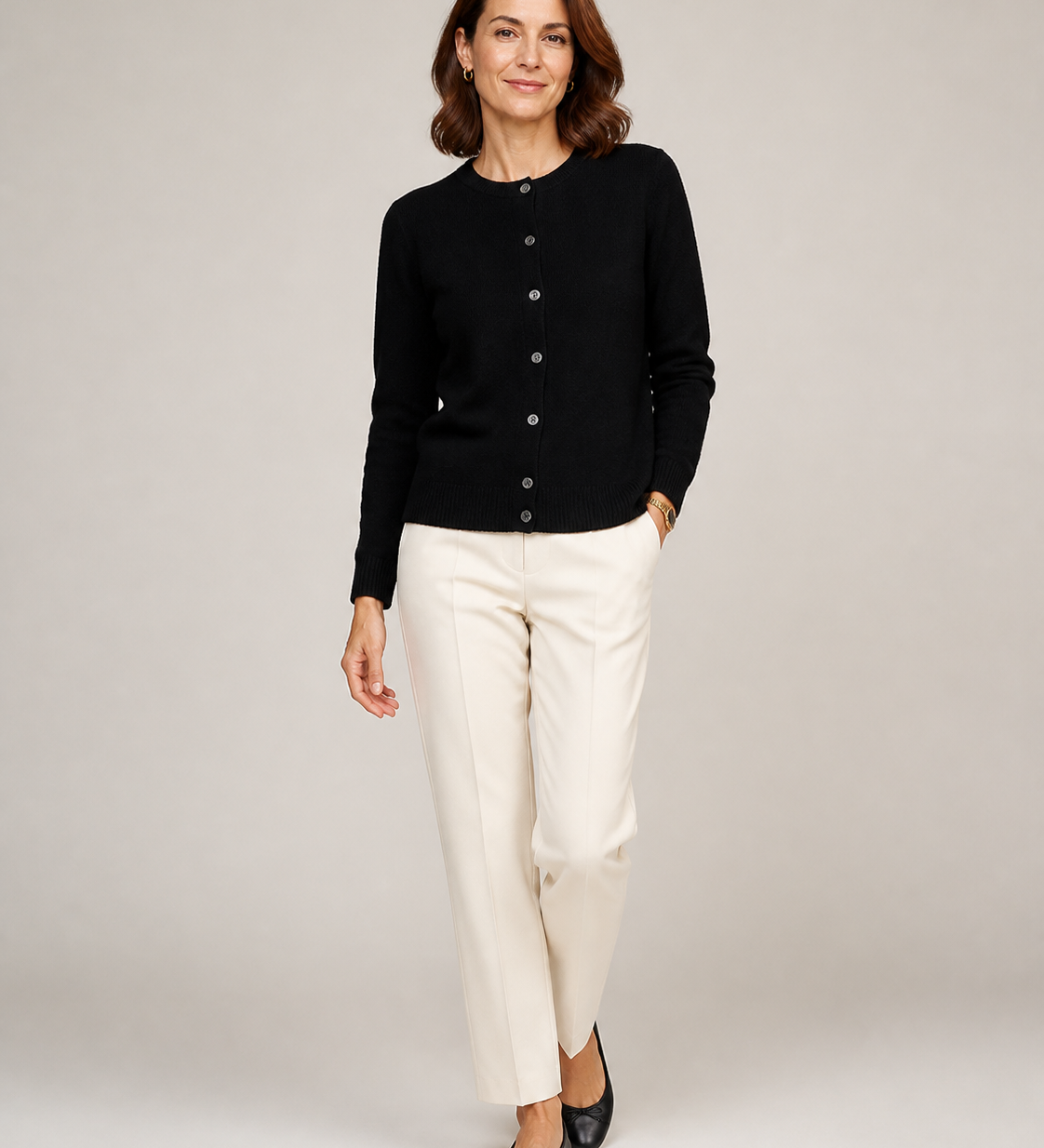 ANNA cardigan preto — imagem principal