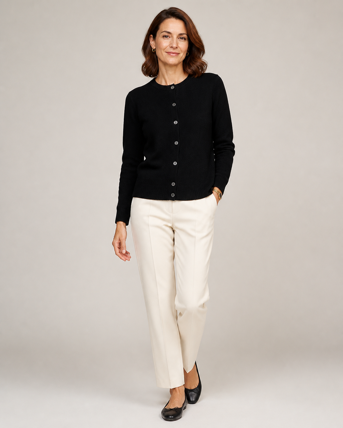ANNA cardigan preto — imagem principal