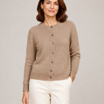 ANNA cardigan caqui — vista aproximada