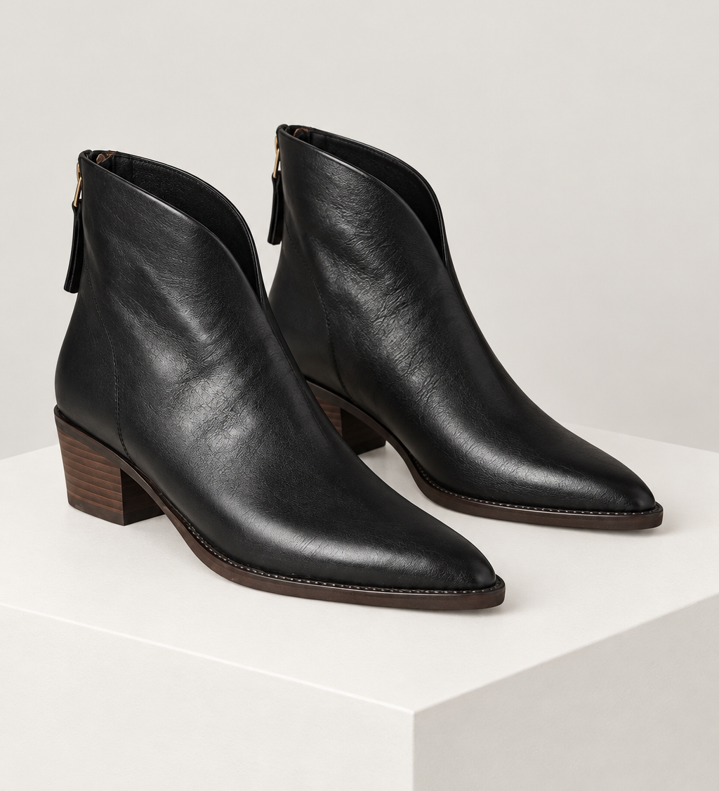 CAMILA — botins preto, vista principal