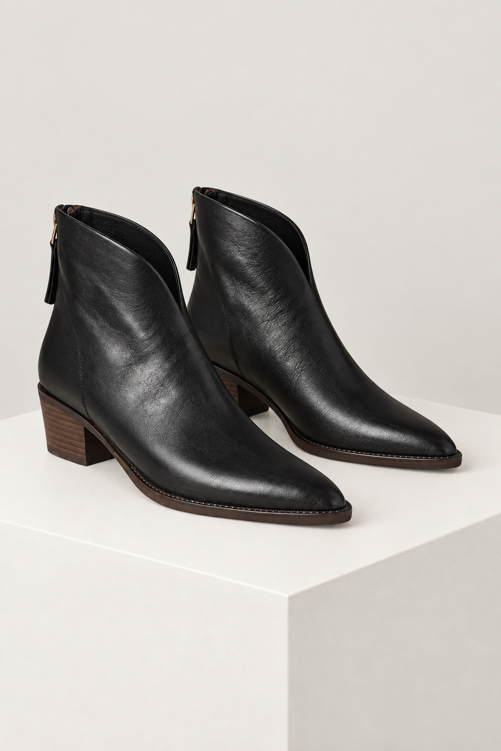CAMILA — botins preto, vista principal