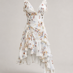 CLAIRE vestido boho floral — produto de frente