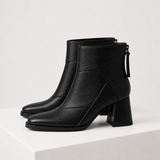Botins DARA pretos — vista lateral