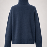 Sweater Elise azul-marinho — vista traseira do produto