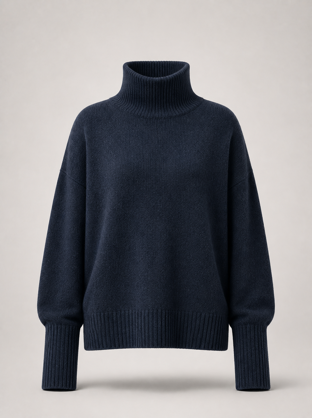 Sweater Elise azul-marinho — vista frontal do produto