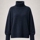 Sweater Elise azul-marinho — vista frontal do produto