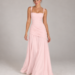 ENIE — rosa, corpo inteiro com modelo