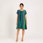 Vestido JAMIE multicolor em vista frontal