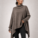 LAILA sweater oversized castanho - imagem aproximada