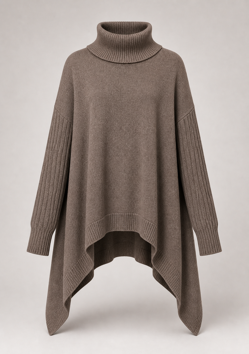 LAILA sweater oversized castanho - produto frente