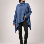 LAILA sweater oversized azul - imagem aproximada
