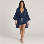 NADIA — conjunto Azul marinho com modelo, corpo inteiro
