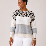 PASCA sweater cinzento — vista aproximada