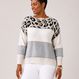 PASCA sweater cinzento — vista aproximada
