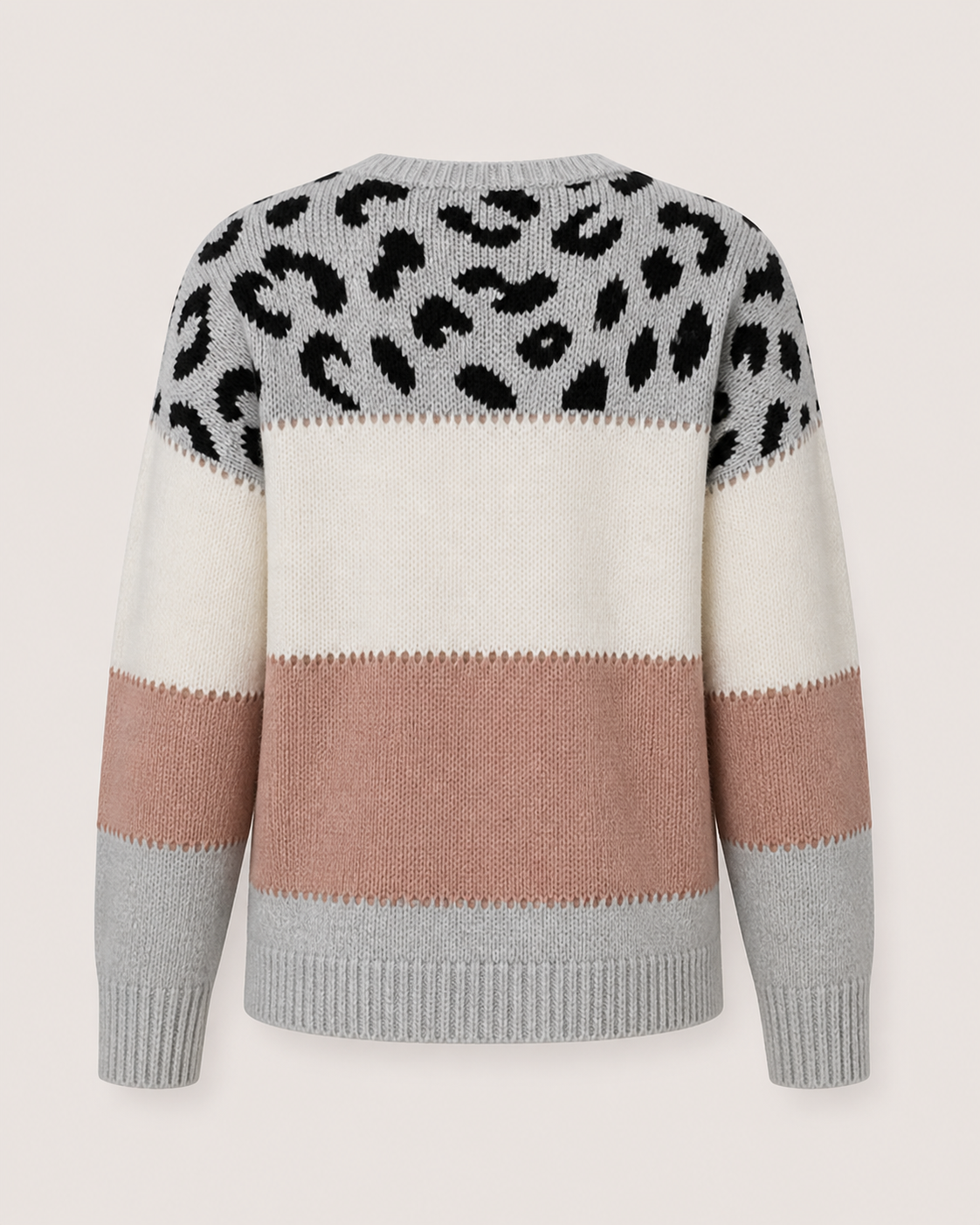 PASCA sweater rosa — produto costas