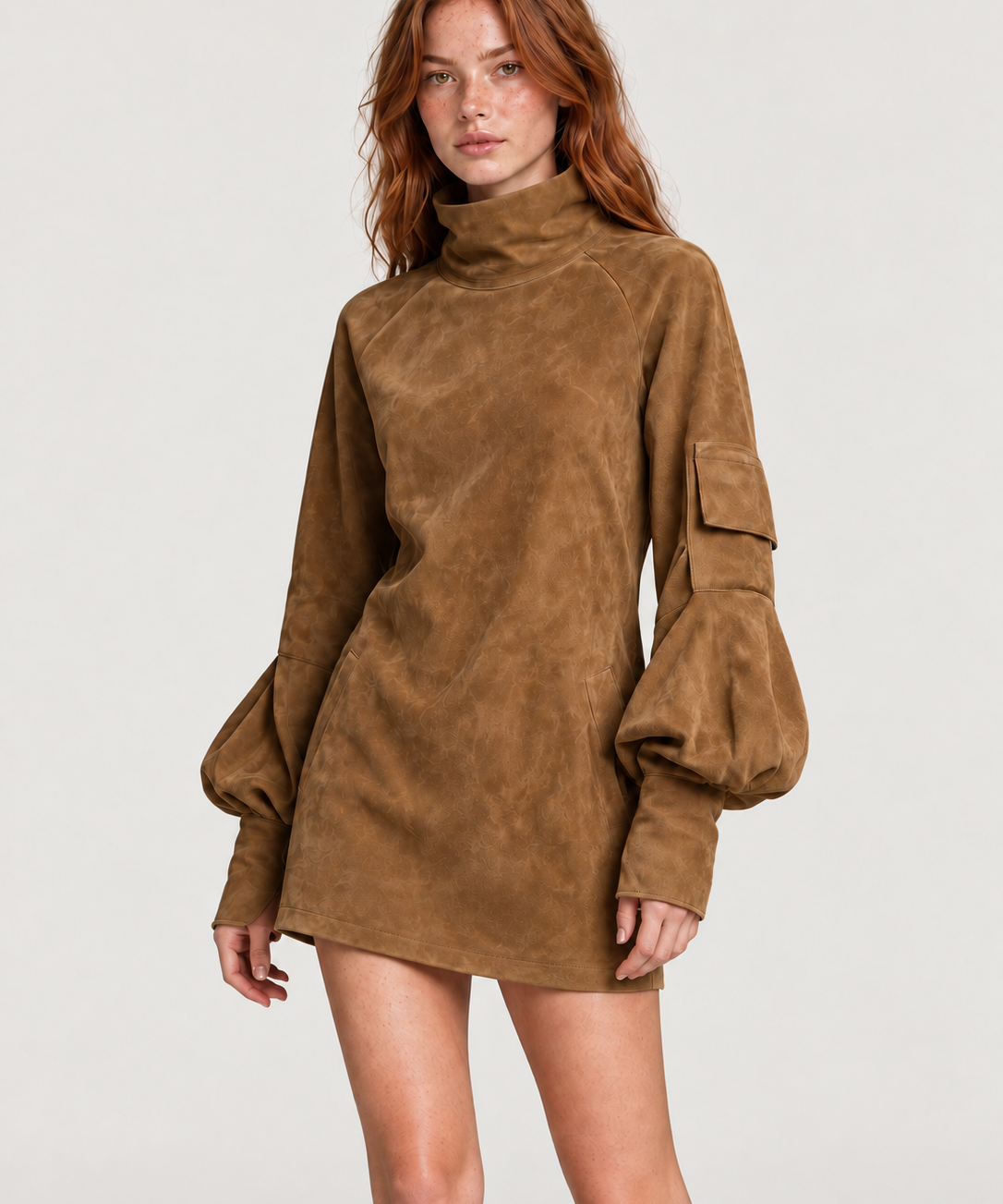 ROMY — aproximada, editorial em fundo greige claro