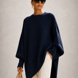 ROSA malha oversized azul-marinho — imagem aproximada