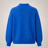 Sweater Yvonne azul — vista traseira do produto