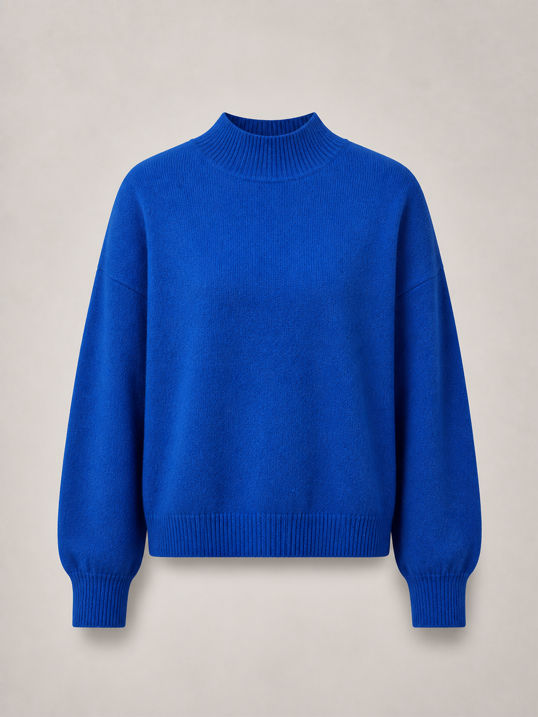 Sweater Yvonne azul — vista frontal do produto