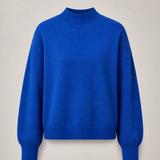 Sweater Yvonne azul — vista frontal do produto